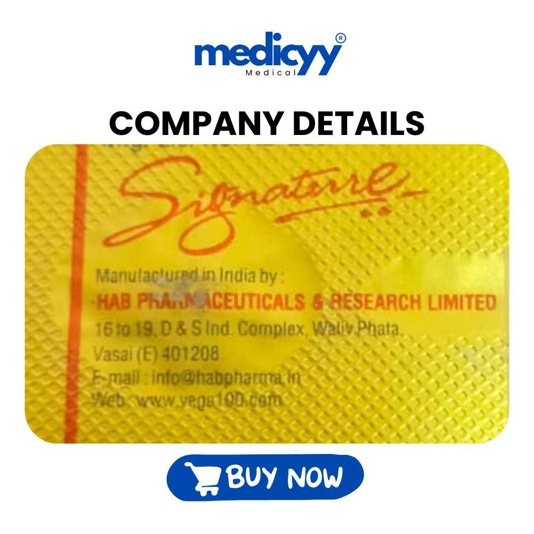 Vega–H Signature 100mg Tablets