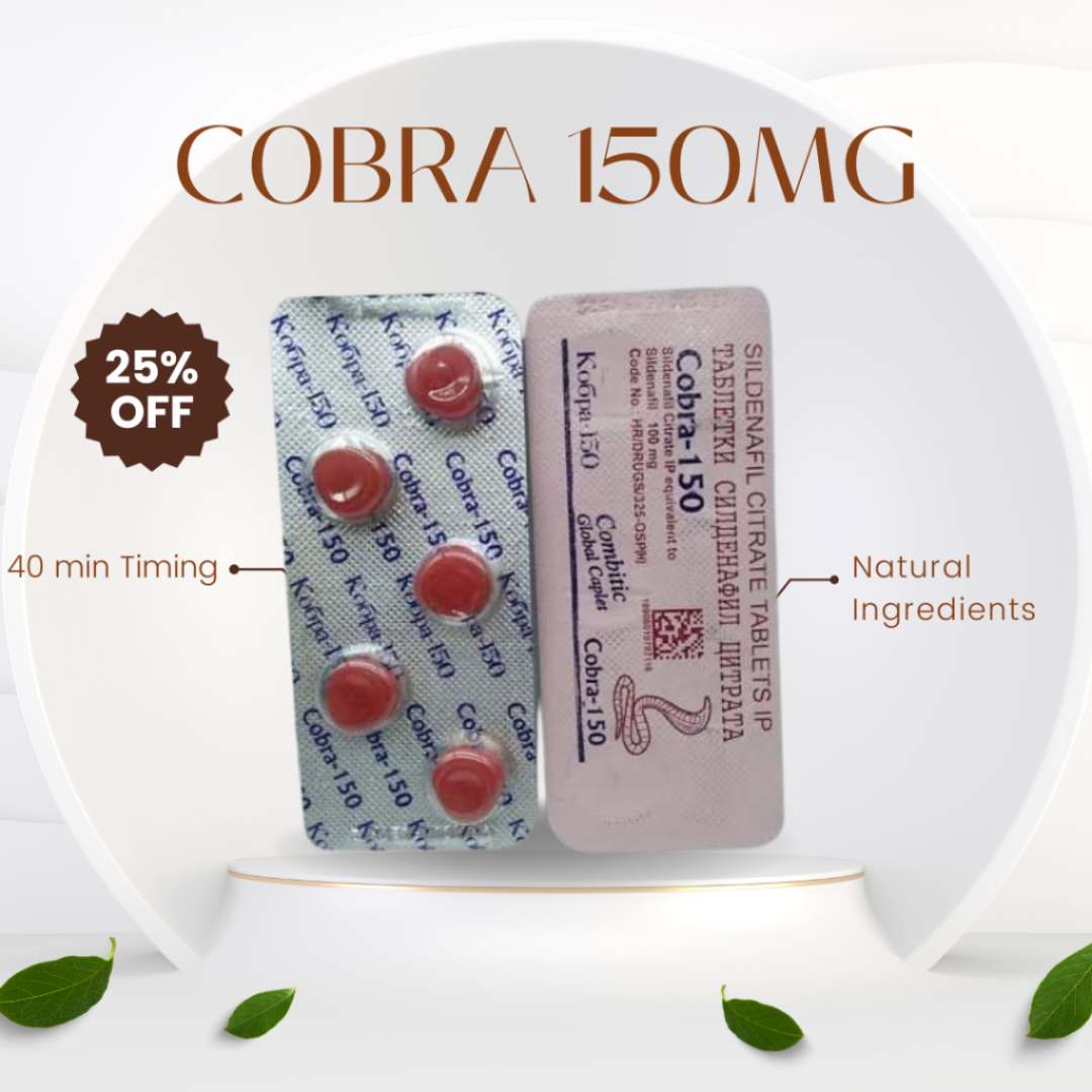 Black Cobra 150 Tablets