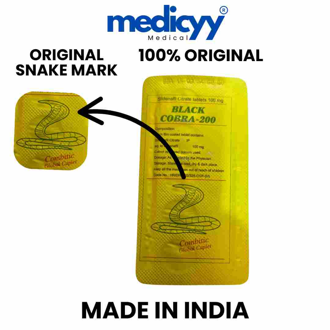 Black Cobra 200 Tablets