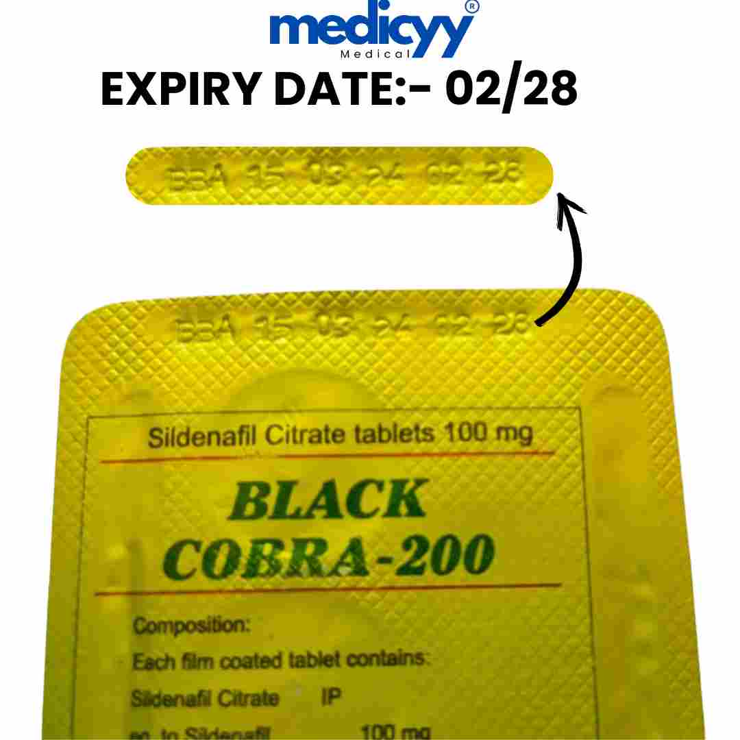 Black Cobra 200 Tablets
