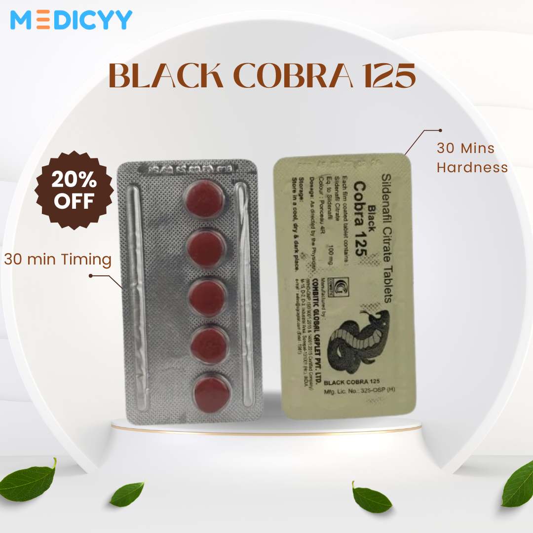 Black Cobra Tablet 125