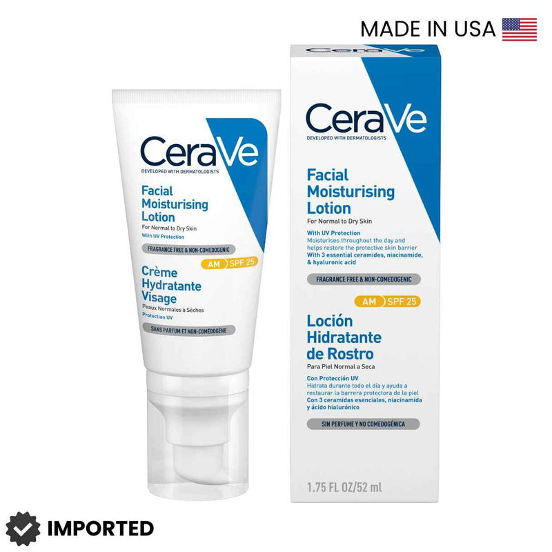Cerave Facial moisturising Lotion 52ML with Spf 30