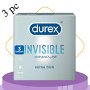 Durex Invisible condoms packaging on a white background