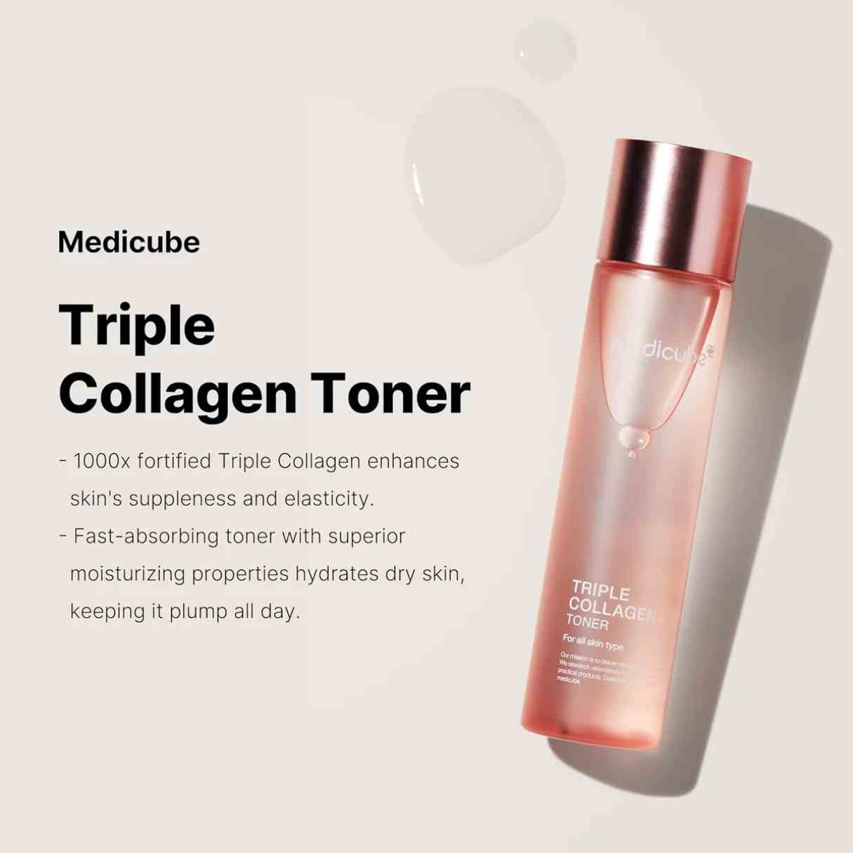 Medicube Triple Collagen Toner 140 ML.