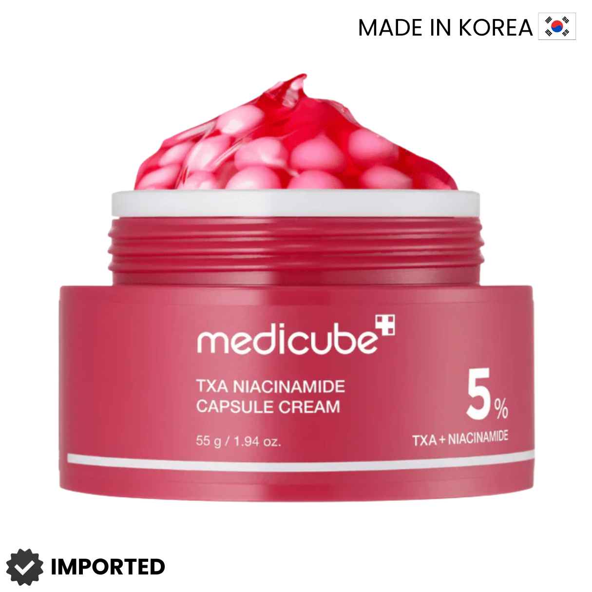 Medicube 5% txa + Niacinamide Capsule cream 55 grams.