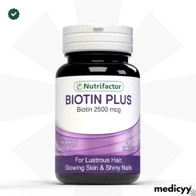 Nutrifactor Biotin Plus 2500 mcg – 30 Tablets