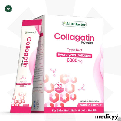 Nutrifactor Collagatin Marine Collagen Powder – 30 Sachets