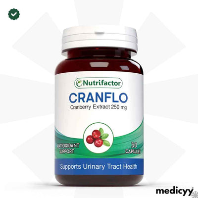 Nutrifactor Cranflo Cranberry & Vitamin C – 30 Capsules
