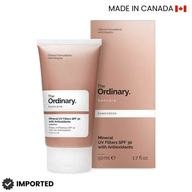 The Ordinary Mineral UV Filters SPF 30 with Antioxidants 50 ML