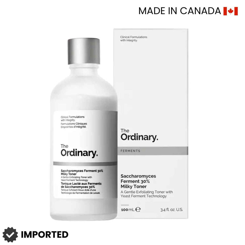 The Ordinary Saccharomyces Ferment 30% Gentle Exfoliating Milky Toner 100 mL