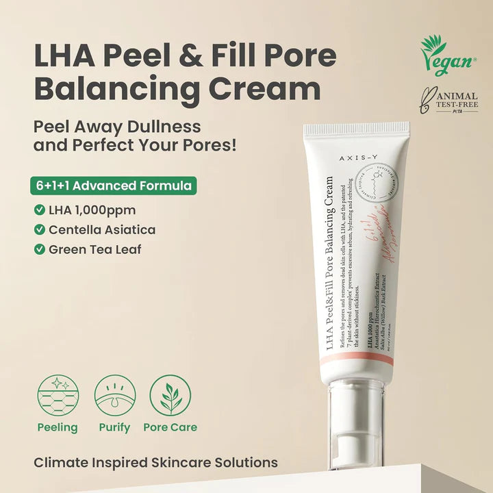 Axis-Y LHA Peel & Fill Pore Balancing cream 50 ML