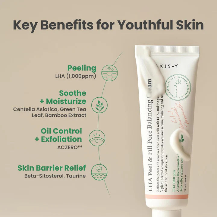 Axis-Y LHA Peel & Fill Pore Balancing cream 50 ML