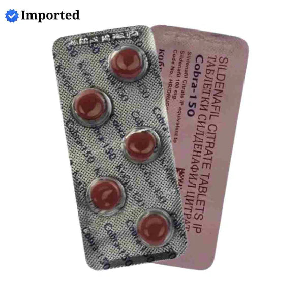 Sildenafil citrate 150 mg black cobra
