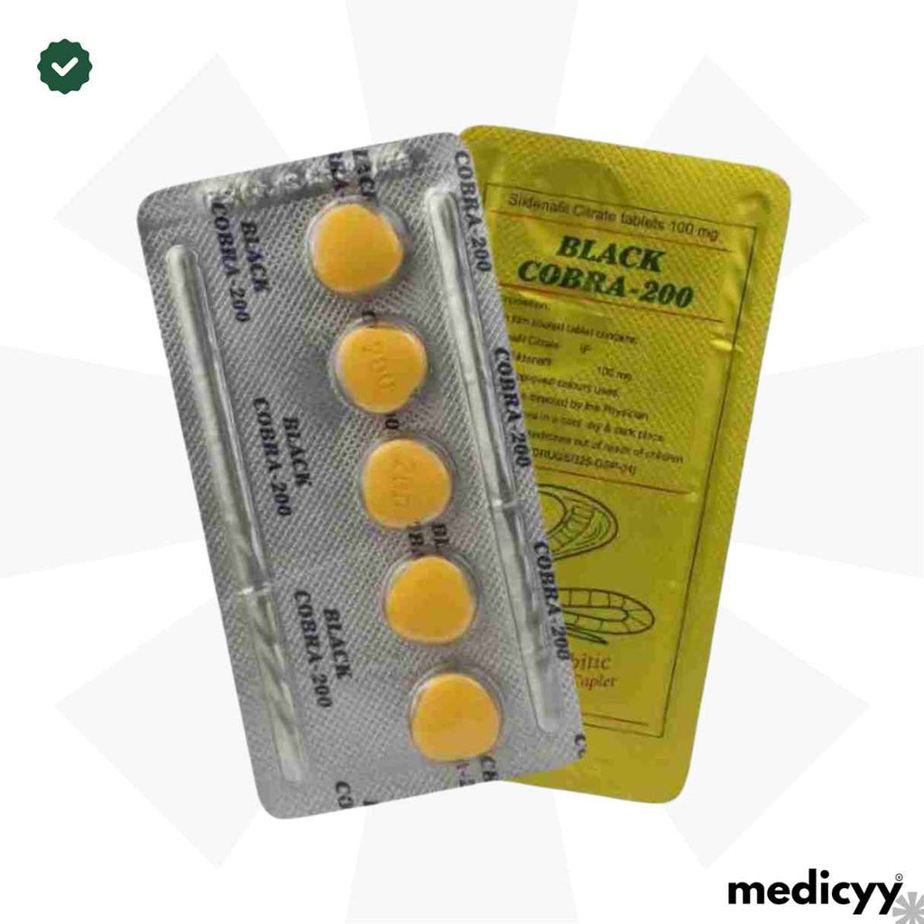 Real Video - Black Cobra 200 Tablets
