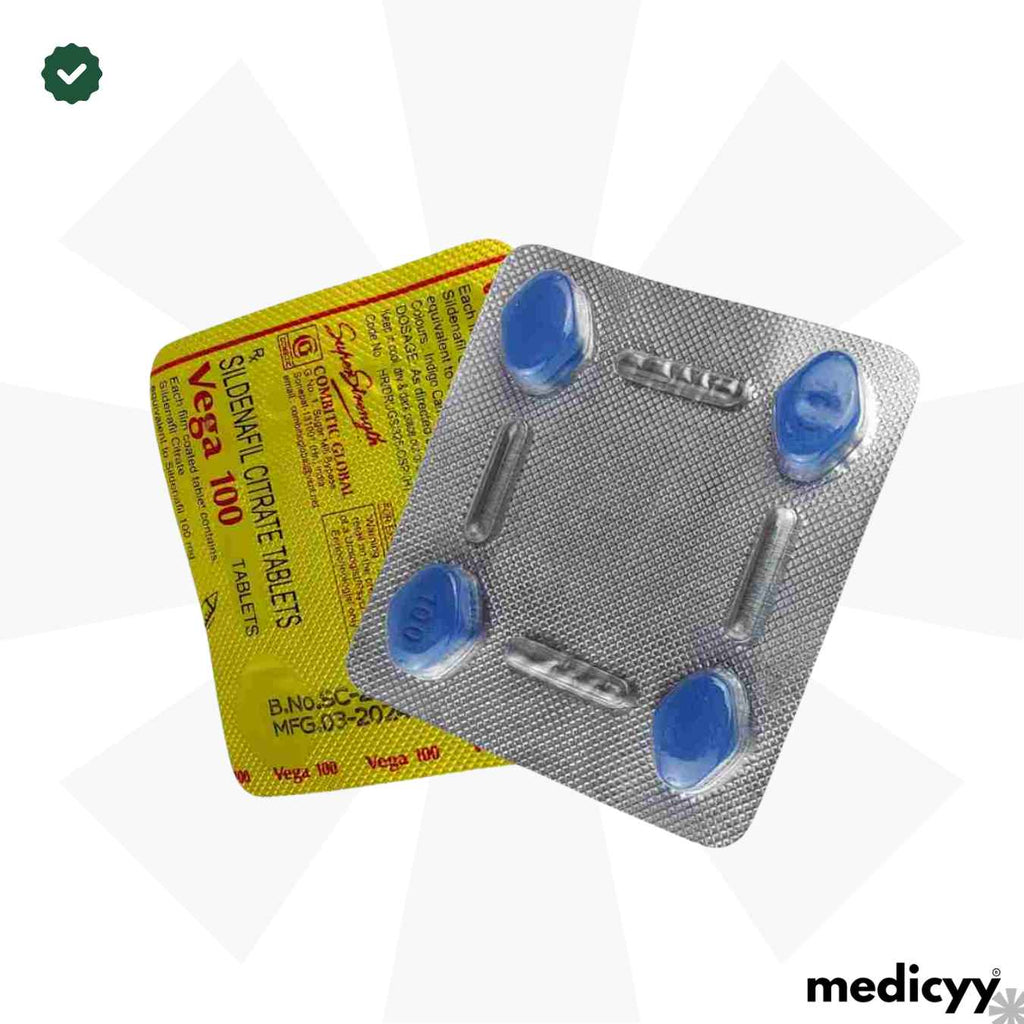 Vega 100mg Tablets Super-Star